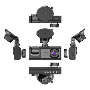 Видеорегистраторы: Видеорегистратор для автомобилей Black box C6 3 камера 1296P HD