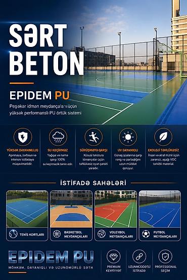 eboksit satilir: Sərt Beton – sənaye və idman sahələri üçün peşəkar döşəmə örtük — 3
