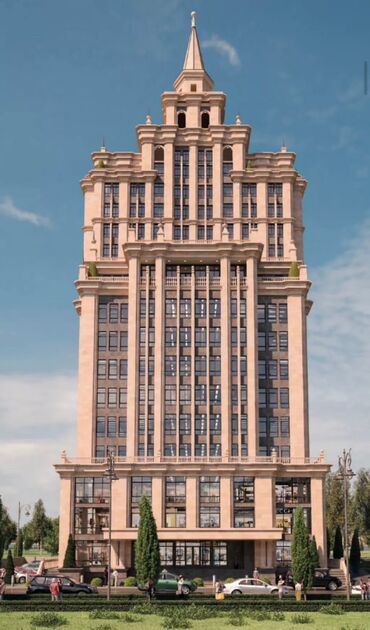 токтогул квартира: 3 комнаты, 75 м², Элитка, 15 этаж, ПСО (под самоотделку)