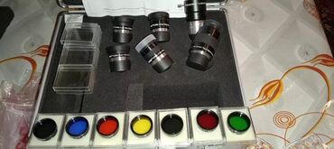 Obyektivlər və filtrləri: Celestron teleskop aksesuar dəsti – okulyarlar, Barlow linza və rəngli — 1