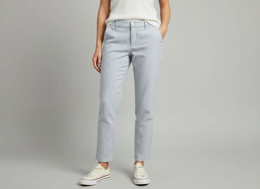 leginsy hdm: H&M L.O.G.G., Брюки жіночі, розмір S