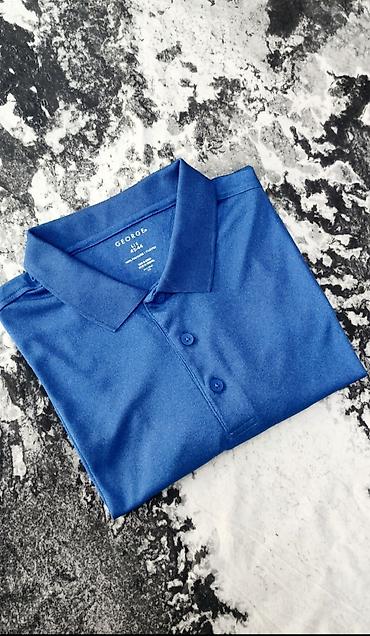 Мужская одежда: Поло Английского бренда GEORGE. Размер L - XL . Made in Jordan — 1