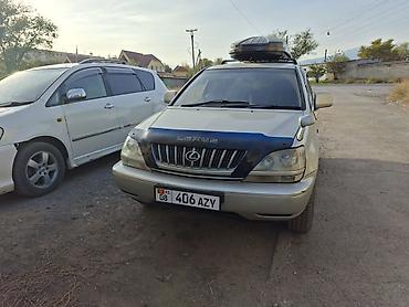 капот белый lexus 470: Lexus RX: 2002 г., 3 л, Автомат, Газ, Универсал — 3