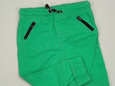 spodnie dresowe zielone: Spodnie dresowe, 1.5-2 lat, 92, stan - Dobry
