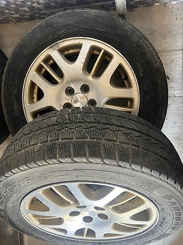 60: Колеса в сборе 215 / 60 / R 16, Зима, Б/у, Комплект, Легковые, Литые, отверстий - 5 — 1
