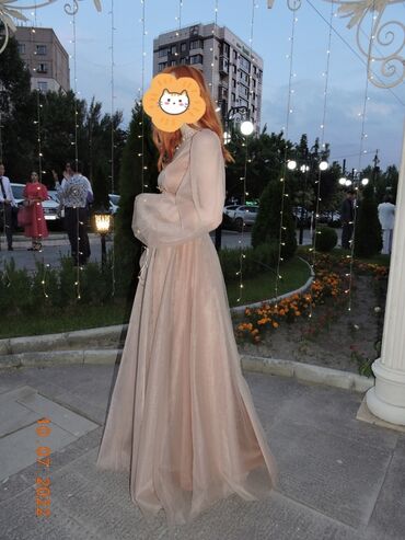 шикарное платье на выпускной: Вечернее платье, Длинная модель, 3XL (EU 46), 4XL (EU 48)