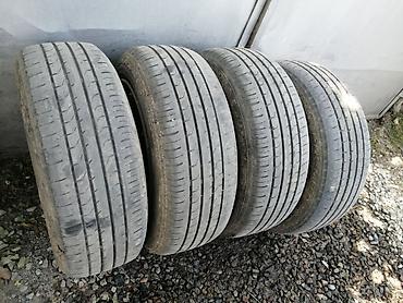 moning: Титановые диски R16 с летними шинами 195/55/16 "Maxxis", разболтовка — 8