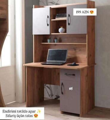Dolablar: Oğlan və qız üçün, Yeni, Siyirməli, Yazı masası, Stulsuz