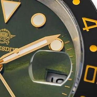 Ručni satovi: ADDIESDIVE AD2050 -40mm- Zelena -Rolex GMT-Master II Hom Potpuno nov — 16