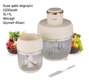 Mətbəx kombaynları və doğrayıcıları: Mətbəx kombaynı Elif, Yeni, Ödənişli çatdırılma, Rayonlara çatdırılma, Ünvandan götürmə — 15