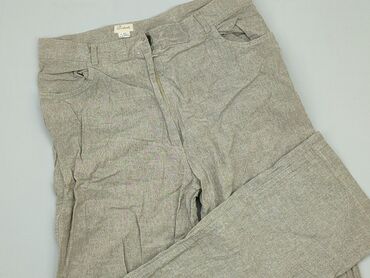 spódniczka beżowa: Material trousers, XL (EU 42), condition - Good