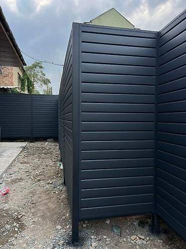 Металлические заборы: ВСЕ ФОТО РАБОТ НАШИ!!! Устанавливаем Заборы из профнастила — 7