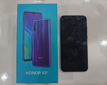 telfon honor: Honor 10i, 128 GB, rəng - Mavi, Qırıq — 1