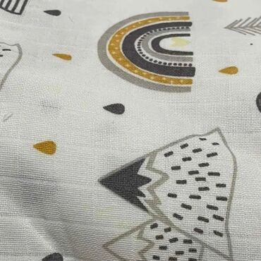 Ostale dečije stvari: Set pamučnih tetra/pelena i muslin tkanina sa raznim printovima za — 12