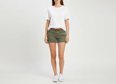 szorty chinosy damskie: H&M, Шорти жіночі, розмір XS