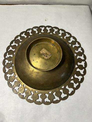 mis tavalar: Boşqablar, 1 əd, rəng - Qızılı, Metal — 4