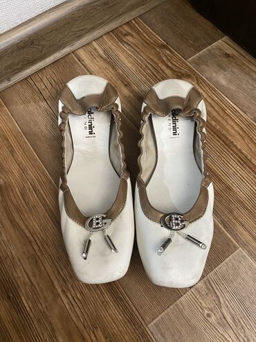 кожанная обувь: Балетки итальянские Baldinini, размер 37