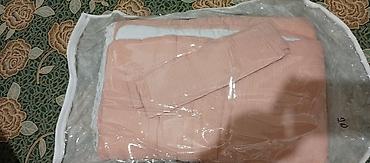 bed sheets: Муслиновый конверт для выписки с роддома, в пудрово‑персиковом цвете — 1
