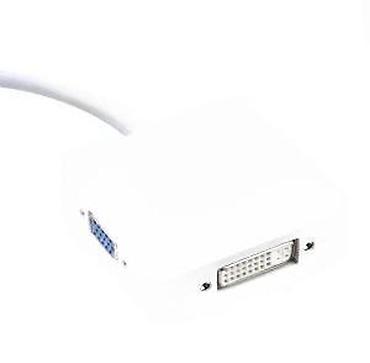 Druga oprema za računare i laptopove: Mini DisplayPort na HDMI/DVI/VGA adapter (3-u-1) Opis: - Ulaz: Mini — 13