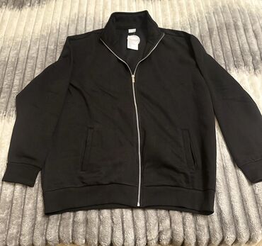 женские леггинсы из дайвинга: Мужская толстовка, Defacto, 2XL, цвет - Черный