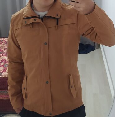 купить весеннюю куртку мужскую: Куртка S (EU 36), XL (EU 42), цвет - Оранжевый
