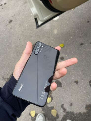 Xiaomi: Xiaomi Redmi Note 8, 64 ГБ, цвет - Черный, 
 Сенсорный, Отпечаток пальца, Две SIM карты