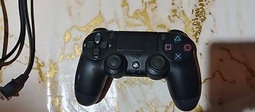 ps4 aksesuar: Sony PlayStation 4 (PS4) oyun konsolu Komplekt: - PS4 əsas blok (qara — 1