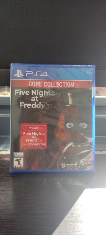 freddy: Playstation 4 üçün five nights at freddy's core collection oyun diski