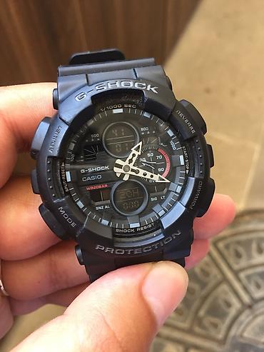 İşlənmiş, Qol saatı, Casio, rəng - Qara