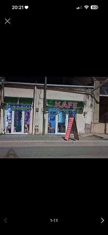 Reklam lövhələri: Məhsul: “KAFE” yazılı işıqlandırılan həcmi hərflər - Qırmızı ön — 2