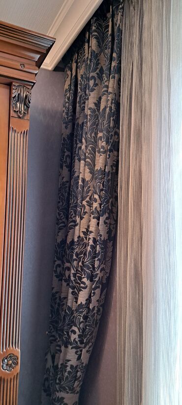 Pərdə və tüllər: Tek perde satilir. capselladan alinib.1defe istifade olunub — 9