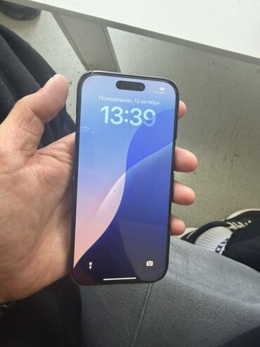 новые телефоны айфон: IPhone 16 Pro, Б/у, 512 ГБ, Черный, Чехол, 90 %