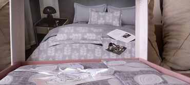 turske posteljine pamuk saten: Single, Cotton, color - White, Turkey