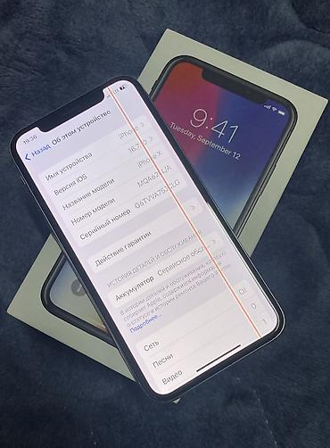 Apple iPhone: IPhone X, Б/у, 64 ГБ, White Titanium, Коробка, 74 % — 9