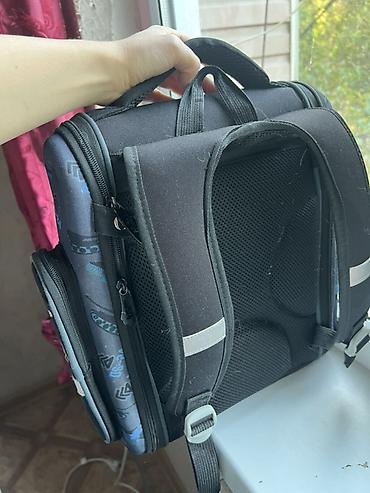 Рюкзаки: Ранец для школы с жёстким каркасом и принтом «танки». - Корпус — 5