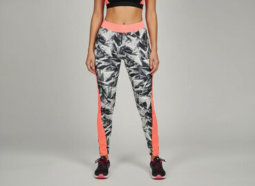 legginsy push up szare: Leggings Sports for women, size S