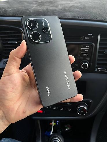 Redmi: Redmi, Redmi Note 14, Б/у, 128 ГБ, цвет - Черный, 2 SIM — 3