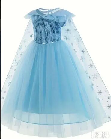 Kostimi za maskenbal: **model Š sa plaštom** **- Haljina je plava i ukrasna i možete je — 3