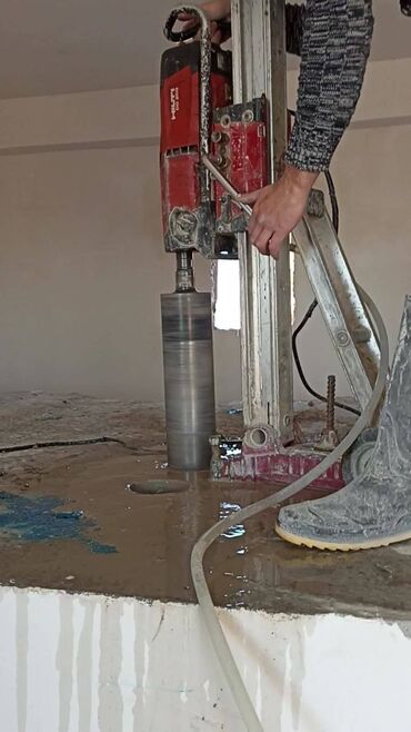 Beton işləri: Beton kesen kəsən karotçu - Beton kəsmə deşmə və daşınması - Beton — 6