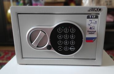 сейф для денег и документов: Продаю небольшой сейф. Сейф Aiko T-17 EL предназначен для хранения