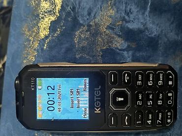 KGTEL KT110 düyməli mobil telefon - Kompakt və möhkəm korpus, yan