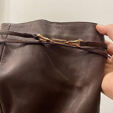 Сапоги: Женская обувь 7 пар. Высокие женские сапоги 1) Темно-коричневые — 2