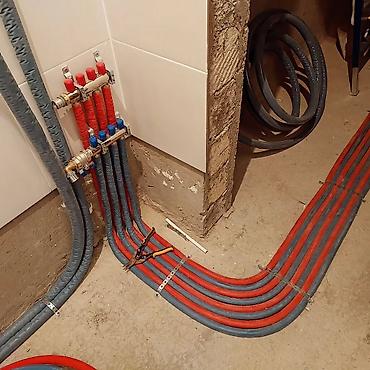 Digər radiatorların növləri: Kombi radiator isti polun kompressor vasitesi ile yuyulmasi — 1
