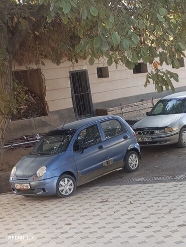 шины и диски на матиз: Daewoo Matiz, 5‑дверный хэтчбек, голубой цвет. Характеристики и