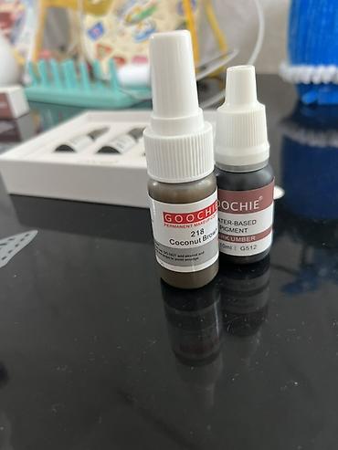 химия для краски: Hmmd Pigment Dark Umber — тёмный умбра, вода-основа, объём 10 мл — 8