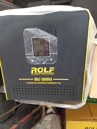 стабила: Стабилизатор напряжения переменного тока ROLF ROLF-3000VA - Мощность — 2