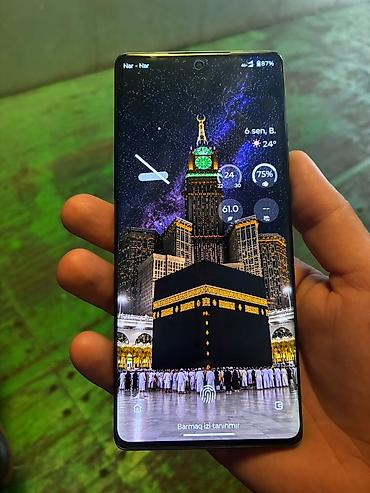 saray mtk fotolar: Motorola Edge 50 Fusion, rəng - Yaşıl, Barmaq izi — 2