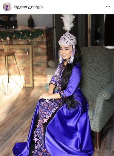 фиолетовый лук in Кыргызстан | ОВОЩИ, ФРУКТЫ: Продаётся очень красивое вечернее платье точно как на фото, сшито
