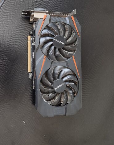 səs kartı: Видеокарта Gigabyte GeForce GTX 1060, 6 ГБ, Б/у