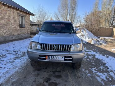 авто прадо: Toyota Land Cruiser Prado: 1998 г., 2.7 л, Механика, Бензин, Внедорожник